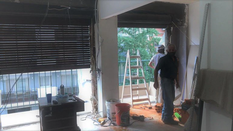 refacción de las viviendas